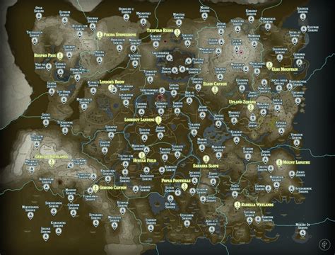 all shrine locations totk|Tears of the Kingdom Shrine Map and Locations .